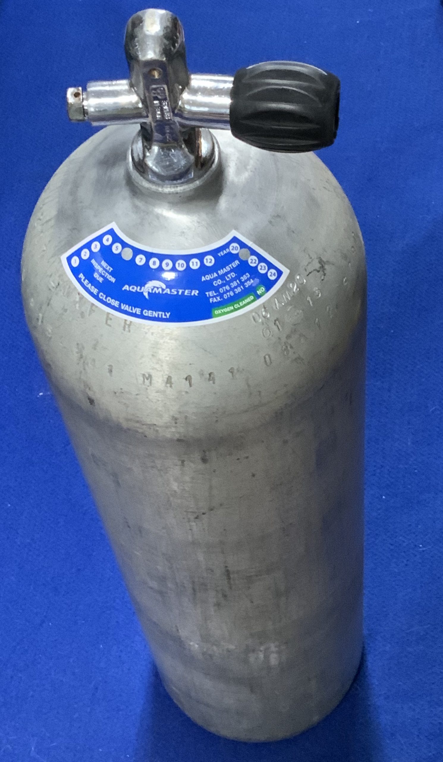 S80 Aluminium Scuba Tanks Babelfishdiving